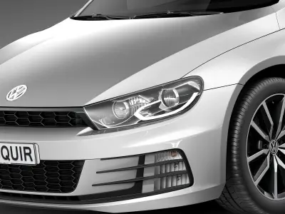 Volkswagen Scirocco 2015 3D model