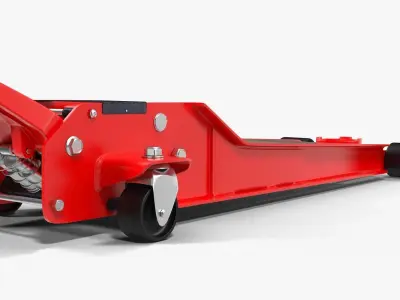 Jack Red Floor Low-poly 3D model