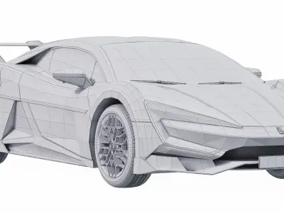 BYD Yangwang U9 3D model