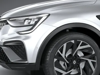 Renault Arkana 2024 3D model