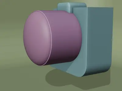  camera modeling blender training project 3D model