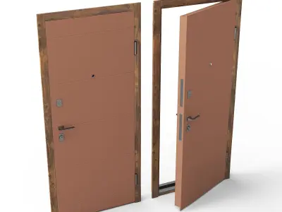 Bodrede Door 3D model