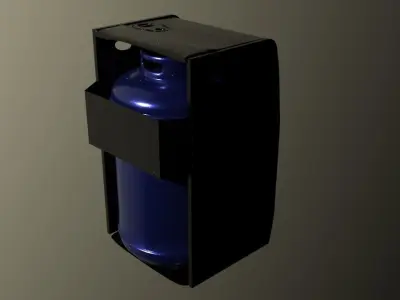 heater 3D model