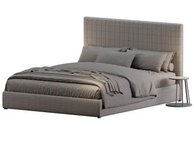 Adelaida 160 200 Bed By Cosmorelax 3D model