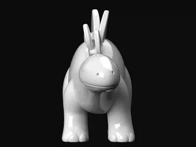 Stegosaurus 3D print model