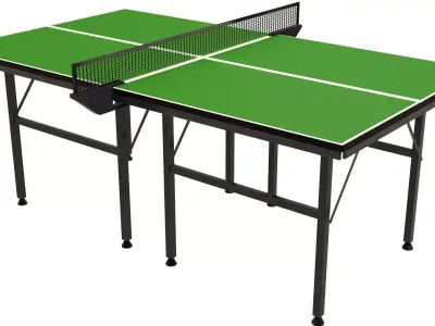 Table Tennis Table 3D model