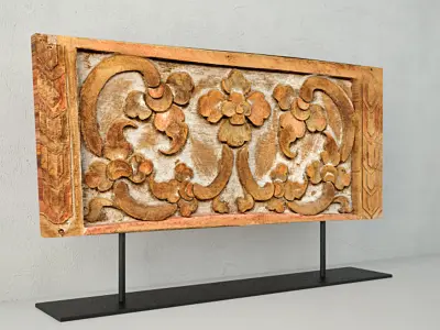 Wood Carving 3D model