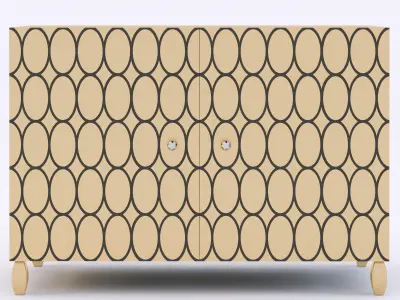 Roberto Ventura ELLISSE4 sideboard 3D model