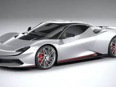 Pininfarina Battista 2020 3D model