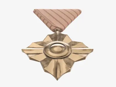 Order decoration mockup 02 3D model