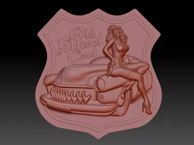 Old scholl cool  3D print model