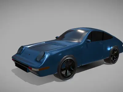 Porsche 911 Carrera RSR  3D model