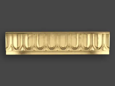 5 Borders Ornamental Pack 2 3D model