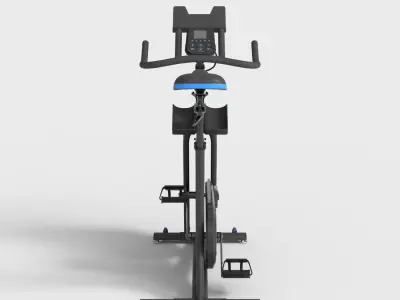 HORIZON FITNESS BICYCLE Low-poly 3D model