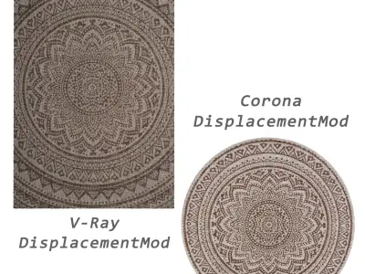 Rugs No 672 Low-poly 3D model