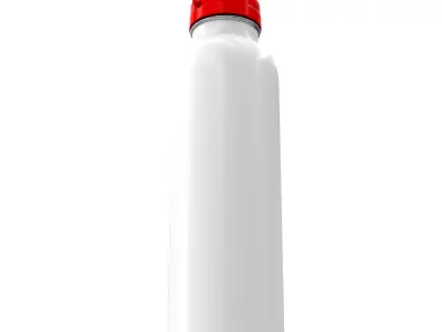 Sports Drink Bottle Low-poly 3D model