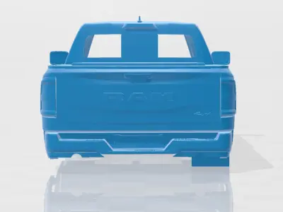 RAM 1500 2025 - Body Car STL Model 3D print model