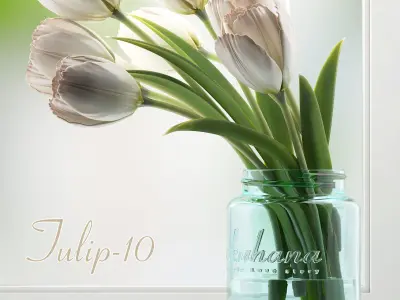 TULIP 10 3D model
