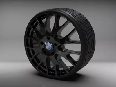 car wheel 3D model