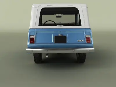 Jeepster Commando C101 3D model