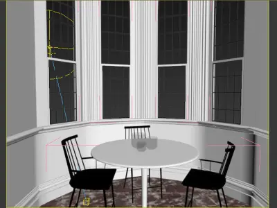 european dining 3D model