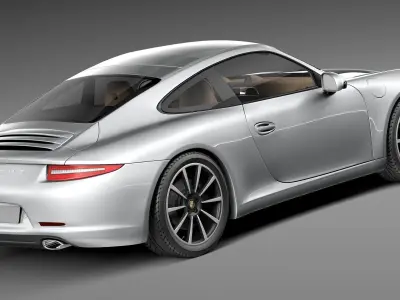 Porsche 911 Carrera 2013 3D model