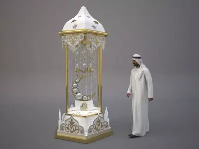 Ramadan decoration 3D model