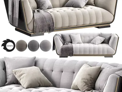 Chino Sofa by Bykepi 3D model