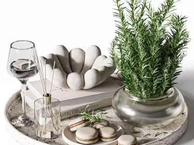 Decorative set24 3D model