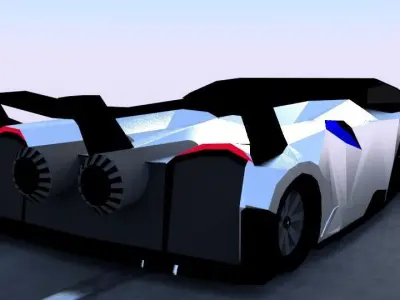 Devel Sixteen Low-poly 3D model