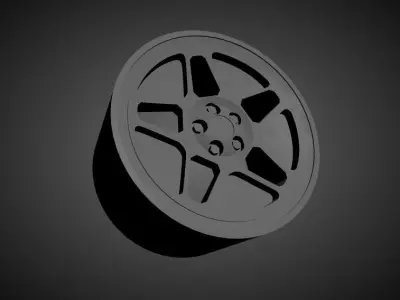 Fifteen52 R43 scalable and Printable rim 3D print model