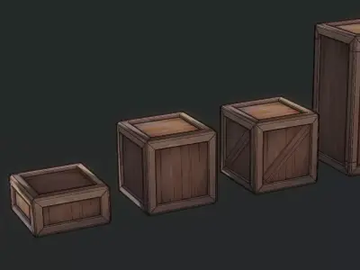 Pixel style boxes Texture
