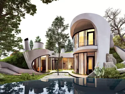 SCENE LUMION 11 5 BY YOGA4ARCH  and  SKETCHUP FILES 3D model