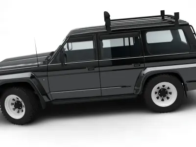 Nissan Patrol 1990 3D model