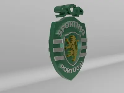 Sporting Clube de Portugal Team Logo 3D model
