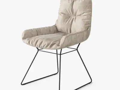 FreiFrau Leya armchair low 3D model