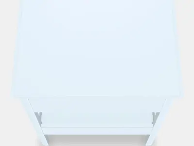 TYSSEDAL Bedside table Low-poly 3D model