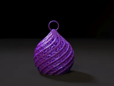 Christmas Ball 3D print model purchase