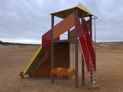 Playground 3D model buy
