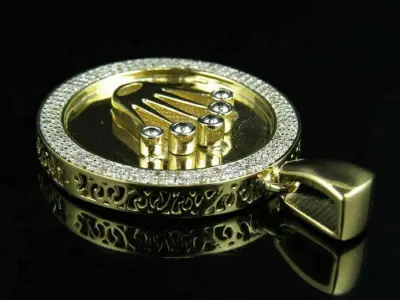 Hip Hop Rolex Pendant  3D print model