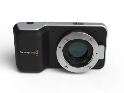 Blackmagic Pocket Cinema Camera 3D model