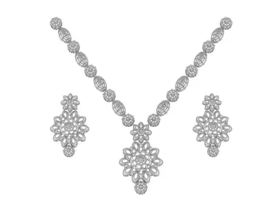 Indian Traditional Necklaces 3D print model