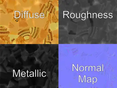 Luxurious Gold Signet Ring with Gemstone model pack Low-poly 3D model