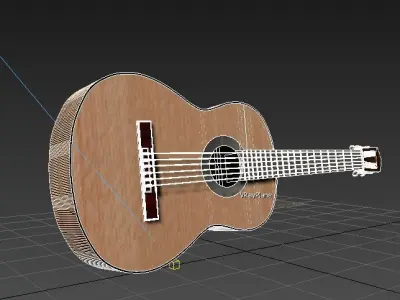 Acoustic Guitar Free 3D model purchase