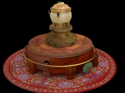 Chinese treasure bowel  3D model