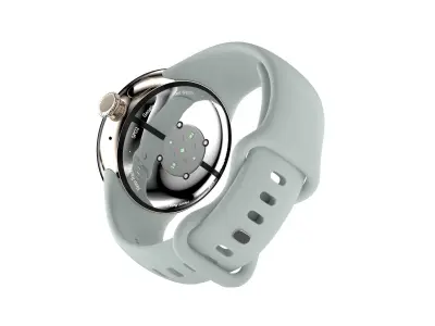 Google Pixel Watch 2 Gold 3D model