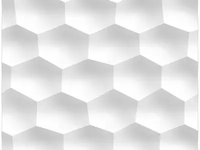 wall panel honeycomb middle 3D model