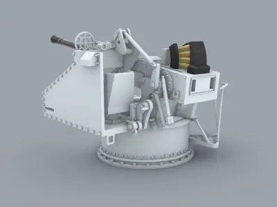 Boffin 40mm Bofors PM 3D print model