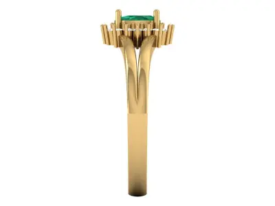 Engagement Ring Free 3D print model 5