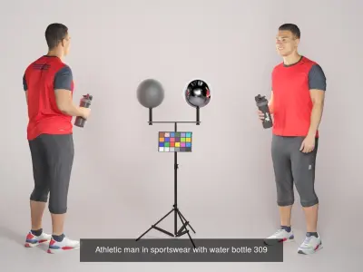 People sport 13 3D Model Pack